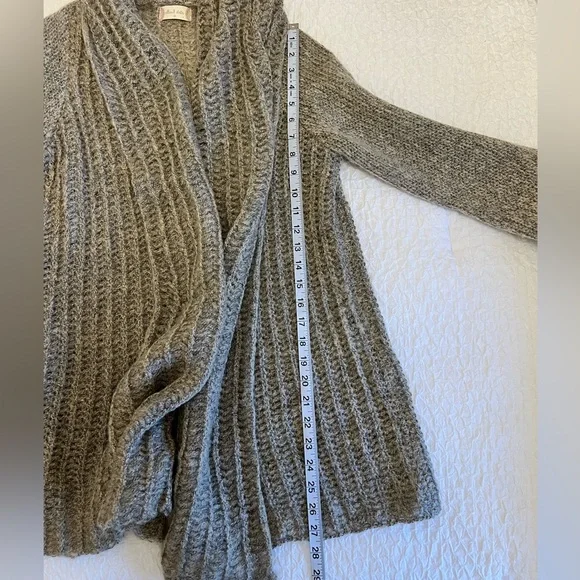 Altar’d State Chunky Knit Open Front Cardigan - Size M - Picture 2 of 7
